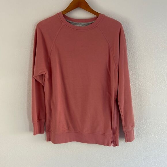 C9 by Champion Sweatshirt Womens S Light Red Crew Neck Pullover 100%Cotton Pink - Picture 1 of 2